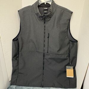 NWT The North Face Apex Bionic 3 Stetch Vest Water Wind Resistant Dark Grey 2XL